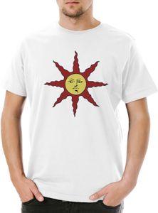 Urban Backwoods Dark Soul Sun, Herren T-Shirt, Farbe: Weiß, Größe: L
