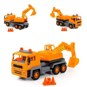 POLESIE Polesie 88963 Auto Inertial -Bagger Almaz in der Schachtel