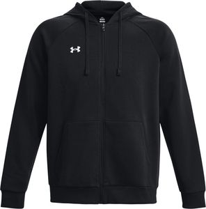 Under Armour - "Rival" Kapuzenpullover Durchgehender Reißverschluss für Herren/Damen Uni RW9514 (3XL) (Schwarz)