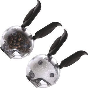 Chefn Mini Magnetics-Set Salz und Pfeffer, Pfeffermühle, Salzmühle, Gewürzmühle, 27491