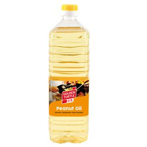 Golden Turtle Öl Erdnussöl nussig fruchtiger Geschmack 1000ml