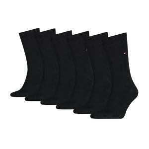 TOMMY HILFIGER Herren Socken, 6er Pack - Men's Sock Classic, ECOM Schwarz 43-46