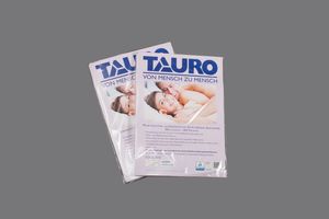 TAURO Kissenbezug Encasing 40 x 80 cm Milbenkotdicht Allergiker  TAURO (Doppelpack= 2 Stück)