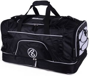 Sportovní taška BRUBAKER 'Big Base' XXL 90 L s velkou přihrádkou na mokré věci jako spodní přihrádkou + přihrádka na boty, černá