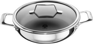 Schulte-Ufer Schmorpfanne Astral 24 cm mit Gladeckel UniverSUS Induktion