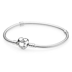 Pandora 590719 Armband Damen Moments Herz Verschluss Silber 17 cm