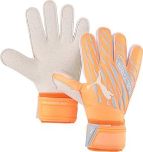 Rękawice bramkarskie Puma Ultra Protect 2 RC szaro-pomarańczowe 41792 05 - 9