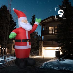 Aufblasbarer Aufblasbar  Weihnachtsmann LED IP44 600 cm XXL