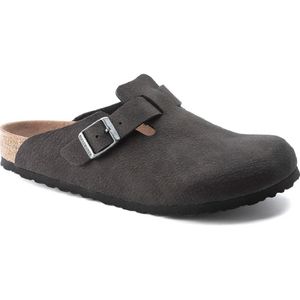 Birkenstock Mens Boston BS Desert Dust Black