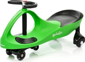 SWING CAR METEOR SWINGO Grün Rutschauto für Kinder halten des Körpergleichgewichts Auto Swing Car Rutscher