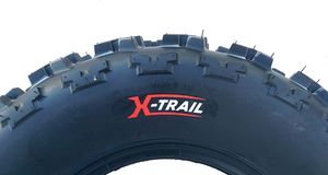 2x 21x7-10 Reifen XTRAIL 21x7.00-10 HAKUBA Reifen für ATV Quad Geländereifen