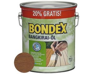 Bondex Bangkirai-Öl 7121 Schutz, Pflege & Farbtonauffrischung 3 Liter