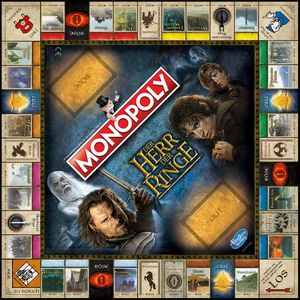 Winning Moves Monopoly Herr der Ringe, Brettspiel, Wirtschaftliche Simulation, 8 Jahr(e), Familienspiel