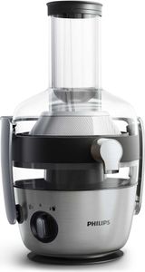 Philips Avance Collection zentrifugal Entfsafter, 2.0 L, XXL-Einfüllöffnung, QuickClean, 1100 W, Silber (HR1921/20)