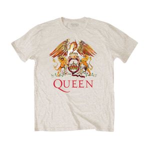 Queen - "Classic" T-Shirt für Herren/Damen Unisex RO376 (XL) (Sand)