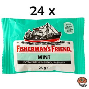 Fisherman's Friend Mint Pastillen grün 24 x 25g