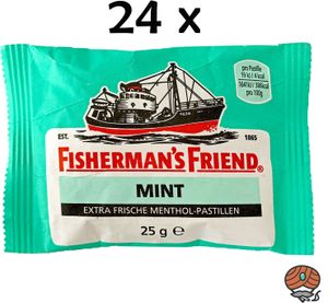 Fisherman's Friend Mint Pastillen grün 24 x 25g