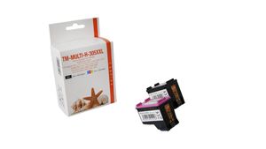 HP Multipack 305 schwarz + farbig XXL Alternativ Tinte für HP / 6ZA94AE / BK650 Seiten / CMY450 Seiten