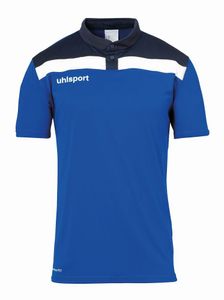 Uhlsport OFFENSE 23 POLO SHIRT azurblau/marine/weiß