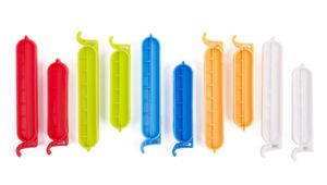 Verschlussclips Frischhalteclips Gefrierbeutel Clip Tüten Beutel Klammern 8-10cm