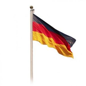 Fahnenmast  620cm mit Deutschlandflagge