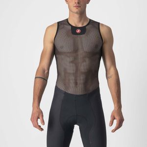 CASTELLI Ärmelloses Fahrrad-Shirt - CORE MESH 3 - Schwarz 2XL