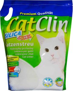 8 x 8 l = 64 L CatClin Magic Silikat Katzenstreu Silikatstreu Silicatstreu Powercat