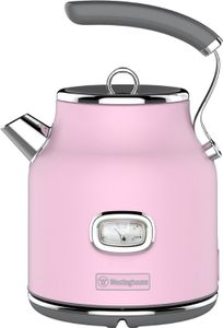 Westinghouse Wasserkocher Retro-Kollektionen - 2200 W - rosa - 1,7 Liter - WKWKH148PK