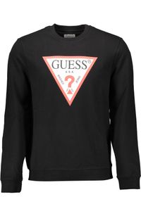 GUESS JEANS Sweatshirt ohne Reißverschluss  Mann, Größe:2XL, Farbe:schwarz (jblk)