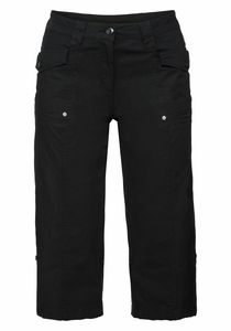 sheego Damen Große Größen 3/4-Hose Mit Krempelfunktion Basicmode sportlich -