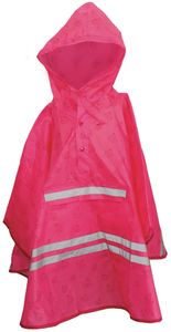 ROTH Kinder-Regenponcho ReflActions "Diamant" pink