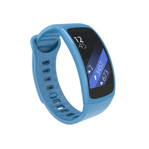 Samsung Gear Fit 2 Fitness-Tracker mit Pulssensor blau