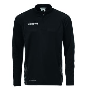 uhlsport Score 1/4-Zip Top Sweatshirt schwarz/fluo grün 3XL