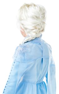 perücke Elsa Frozen 2 Mädchen blond