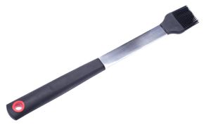 culinario 39 cm BBQ Silikon Grillpinsel, Backpinsel, aus Edelstahl mit Silikonborsten und Kunststoffgriff, 39 x 1,5 cm