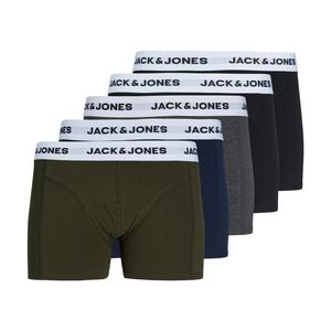 Boxerky 5-pack krátké kalhoty s logem JACBASIC |
