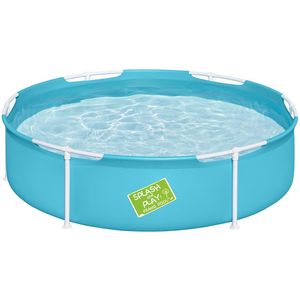 Bestway® My First Frame Pool Ø 152 x 38 cm, blau, rund