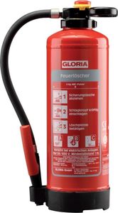 GLORIA ABC-Pulver Aufladefeuerlöscher P6PRO m.Wh. 34A 233B C