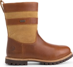 Travelin' Männer Tallinn Men Boot mid Country Technical Leder stiefel elegant - Cognac 45