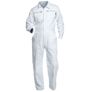 Charlie Barato® Maleroverall - waschfester Overall, robuster Arbeitsanzug weiß, Größe 52