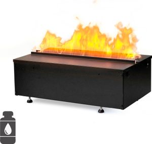 Dimplex Cassette 500R Kamineinsatz, Opti-myst 3D, Modell 2025: Pulverbeschichtung schwarz