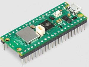 Raspberry Pi Pico WH, RP2040 + WLAN Mikrocontroller-Board, mit Headern Raspberry Pi Pico WH, RP2040 + WLAN Mikrocontroller-Board, mit Headern