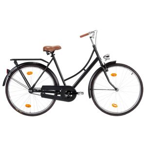 Vintage Retro Citybike Damenfahrrad Hollandrad, Einfachheit mit Komfort, 28 Zoll Rad 57 cm Rahmen Damen