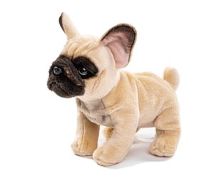 Uni-Toys - Französische Bulldogge - 27 cm (Länge) - Plüsch-Hund - Plüschtier, Kuscheltier