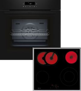 Neff Backofen-Set, Einbau, B2CCJ7AK3 + T16SBN1L0, Backofen, Elektrokochfeld, BTX46PB0