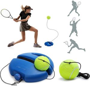 Tennis Trainer mit Tennisball, Tennisbällen, Draußen Tennis Einzeltraining Innovative Ballspiel für Kinder Erwachsene im Garten Park