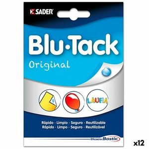 Kitt Bostik Blu Tack Wiederverwendbar (12 Stück)