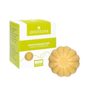 Orientana Festes Massageöl Ingwer & Zitronengras 100% Natürliche 60 g
