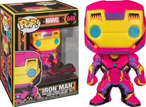 Funko POP Marvel: Black Light - Iron Man