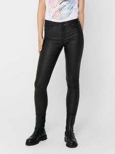 JDY Dámske džínsové nohavice s koženým povrchom SWEATY | M / 32L